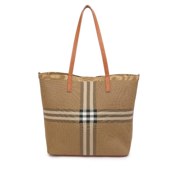 Large tweed tote bag - Picture 3 of 6